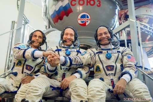 Three Astronauts Set for International Space Station Launch