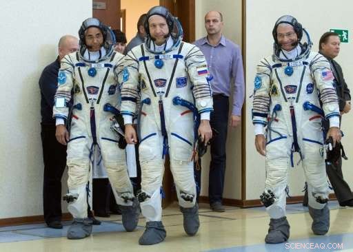 Three Astronauts Set for International Space Station Launch