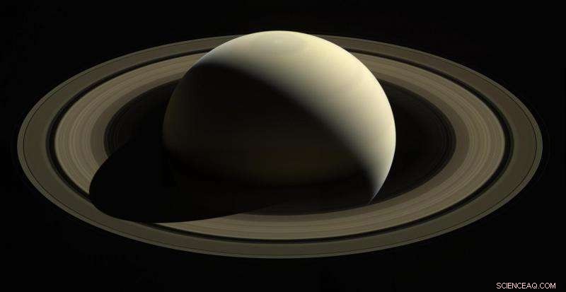 Cassini s Final Long‑Distance View of Saturn s Rings