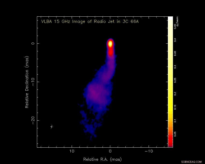 Scientists Resolve Telescopic Data Discrepancies to Decode Quasar Jets