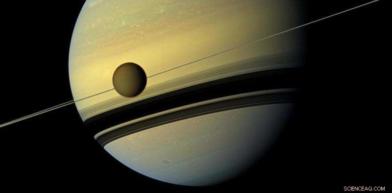 Cassini Seeks Life s Building Blocks on Titan