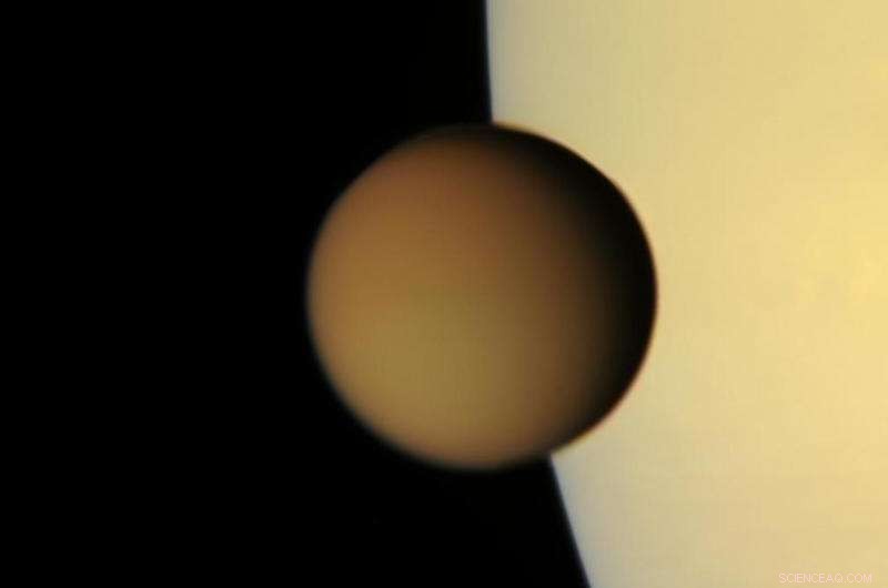 Cassini Seeks Life s Building Blocks on Titan
