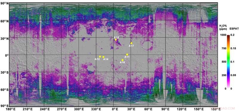 Scientists Map Water Distribution in Lunar Soil for the First Time