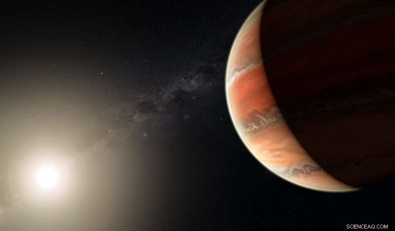 VLT Detects Titanium Oxide for First Time in Exoplanet Atmosphere