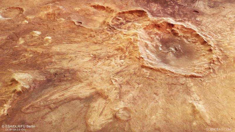 Mars Impact: Unveiling a 32 km Crater in Ancient Martian Mud