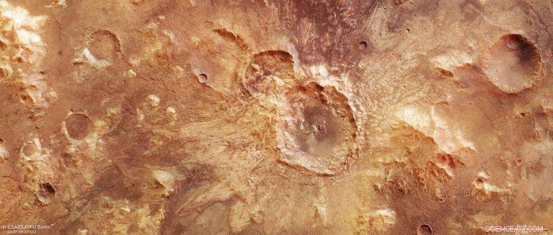 Mars Impact: Unveiling a 32 km Crater in Ancient Martian Mud