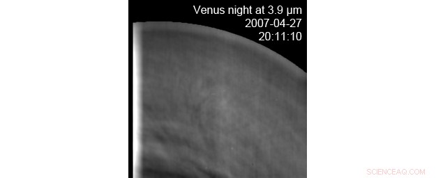ESA s Venus Express Unveils Night-Side Winds and Cloud Patterns