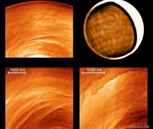 ESA s Venus Express Unveils Night-Side Winds and Cloud Patterns