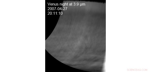 ESA s Venus Express Unveils Night-Side Winds and Cloud Patterns