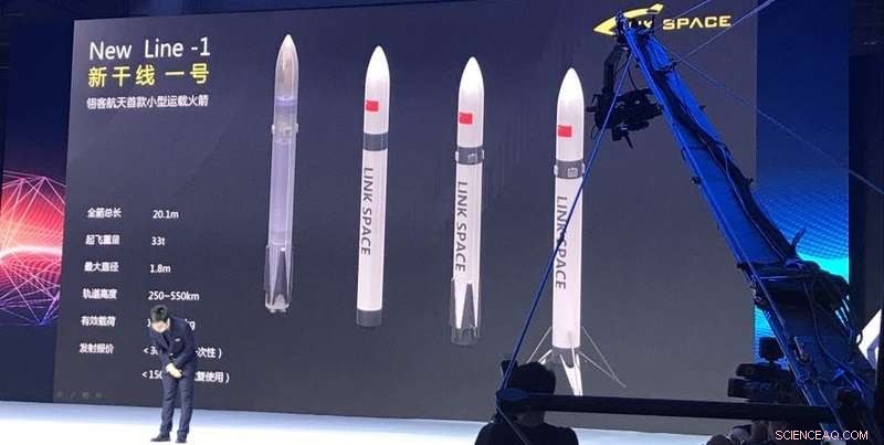 Chinese Startup Link Space Unveils Reusable Rocket Design, Aiming to Rival SpaceX