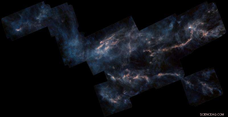 Herschel Uncovers Cosmic Water Trail in the Taurus Molecular Cloud