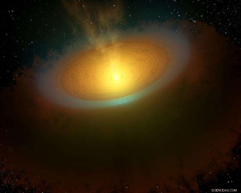 Herschel Uncovers Cosmic Water Trail in the Taurus Molecular Cloud