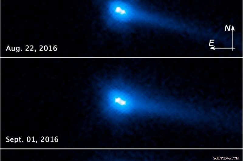 Hubble Spotlights Rare Binary Asteroid with Comet‑Like Traits in the Solar System