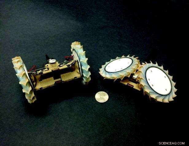 NASA Develops Compact Origami Rover for Extreme Terrain Exploration