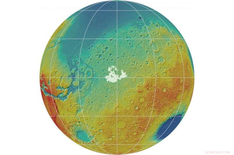 Groundbreaking Study Maps Potential Water Ice Locations on Mars