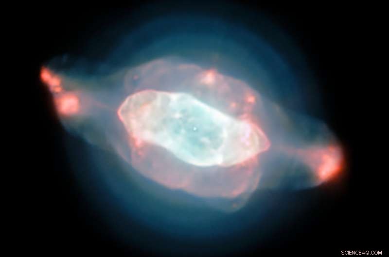 Exploring the Intricate Structures of the Saturn Nebula