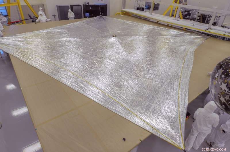 NASA’s CubeSat NEA Scout Deploys Full-Scale Solar Sail Ahead of Launch