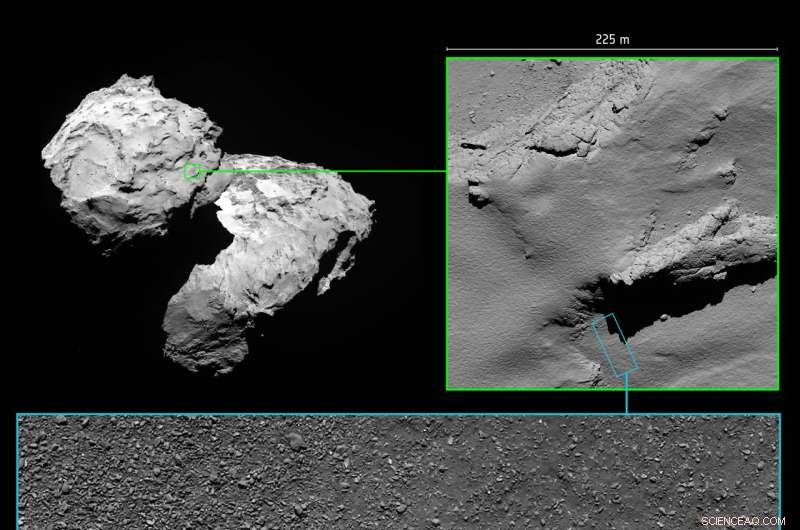 Rosetta s Final Image Revealed: A Stunning Last Glimpse Before Impact