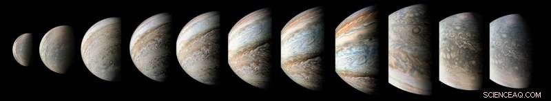A 95‑Minute Journey Across Jupiter: Stunning JunoCam Images