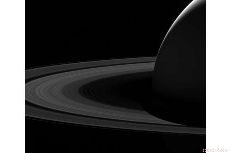Cassini Unveils Saturn’s Dark Side: Stunning Night‑Side Images