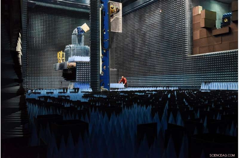 Inside ESA s Hertz Chamber: Advanced Radio-Frequency Satellite Testing