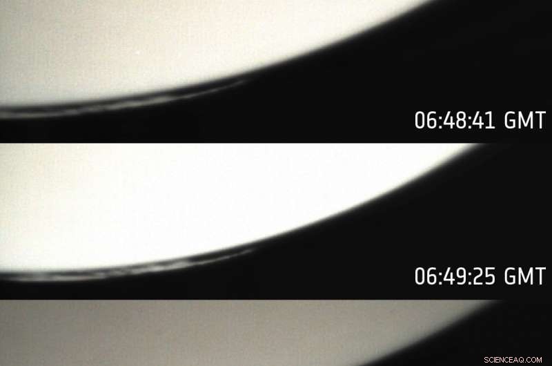 Mars Express Webcam Captures High‑Altitude Clouds