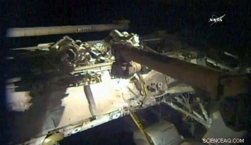 US Astronauts Conduct Third Oct. Spacewalk to Restore ISS Robotic Arm