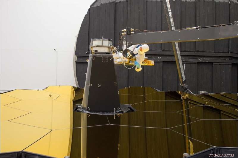 James Webb Space Telescope’s Self-Portrait Validates Crucial Optical Test