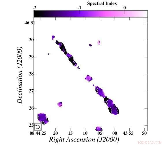 Indian Astronomers Discover New Giant Radio Galaxy with GMRT