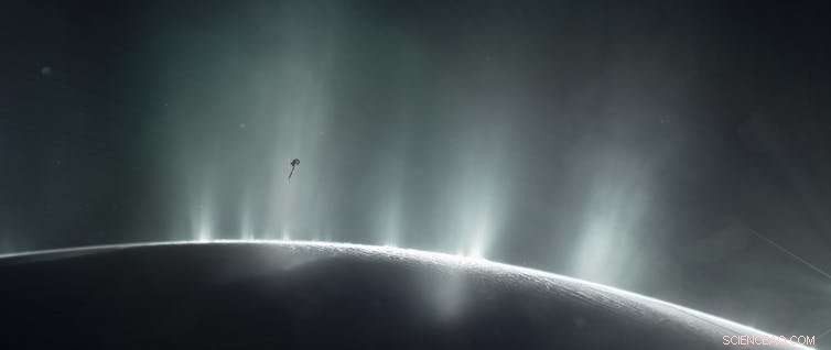 Study Finds Enceladus’s Internal Ocean May Be Mature Enough to Host Life