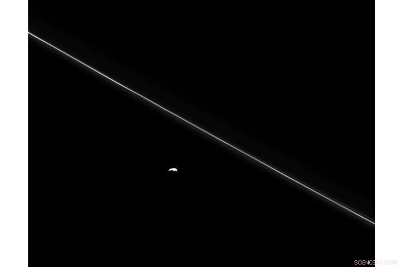 Cassini’s Final Glimpse of Pandora: The Moon Shaping Saturn’s F Ring