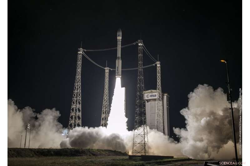 Vega Rocket Successfully Launches Earth Observation Satellite for Morocco