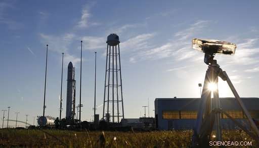 Antares Rocket Delivers Supplies to ISS from Virginia’s Wallops Island
