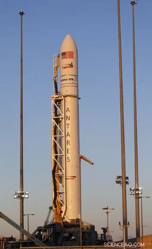 Antares Rocket Delivers Supplies to ISS from Virginia’s Wallops Island