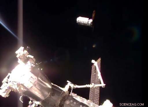 Cygnus Cargo Ship Lands at International Space Station