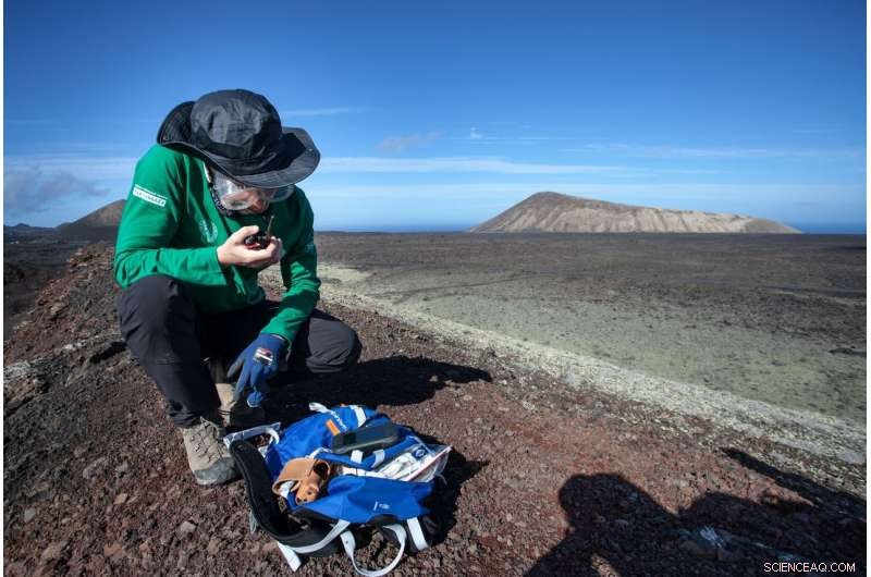 ESA Astronaut Matthias Maurer Explores Volcanic Terrain for Geological Insights