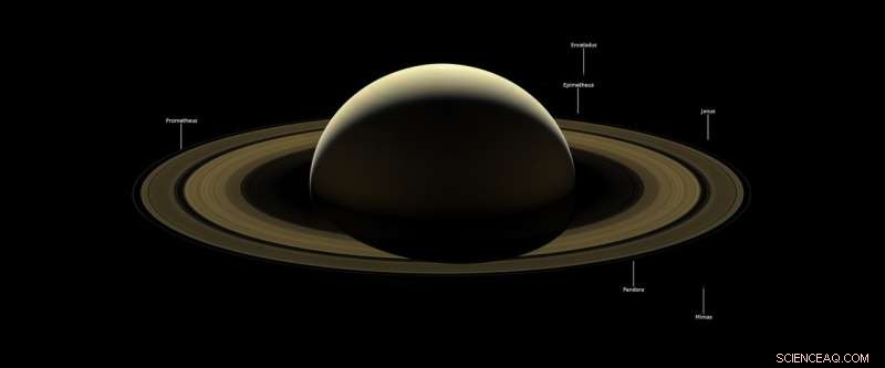 Cassini’s Final Mosaic: A Farewell to Saturn
