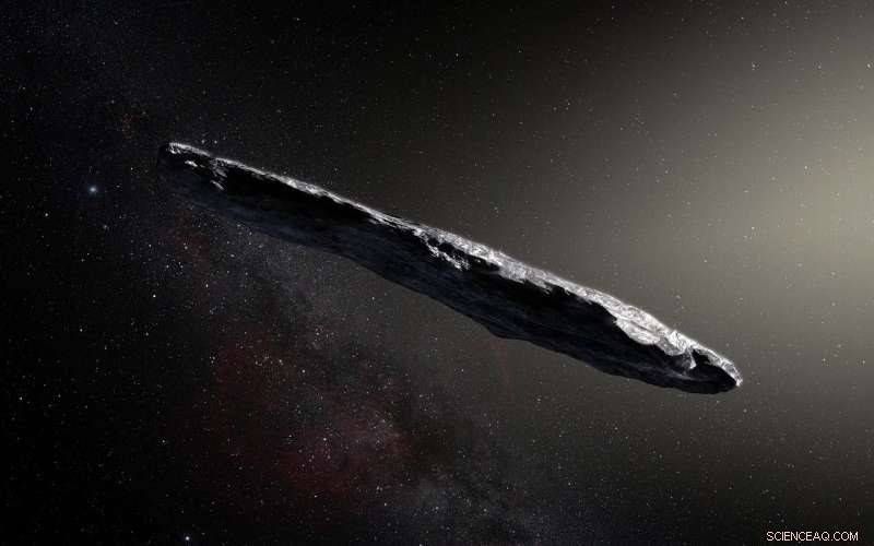 ESO Unveils Unprecedented Features of First Interstellar Asteroid