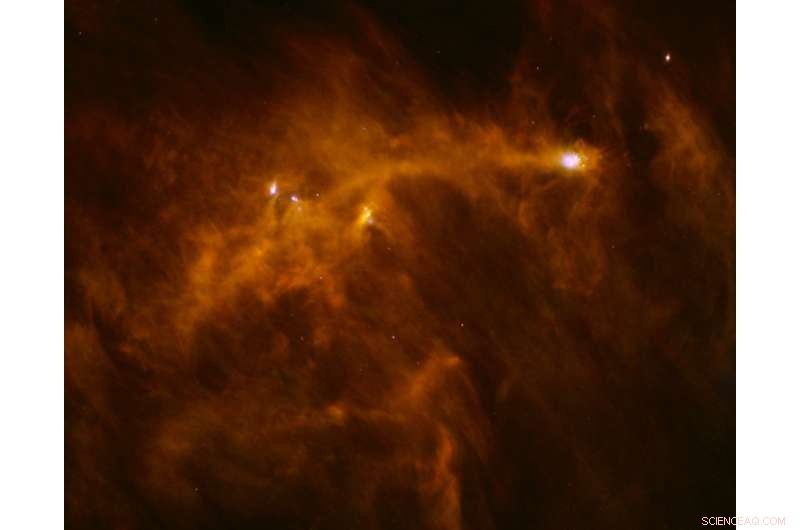 Herschel Unveils Star Formation in the Chamaeleon I Dark Cloud