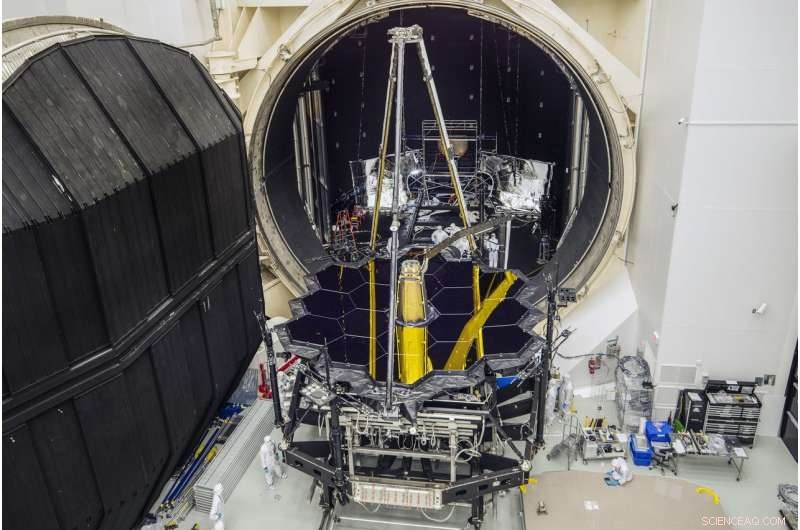 NASA’s Webb Telescope Emerges from Chamber A, Advancing Toward Launch