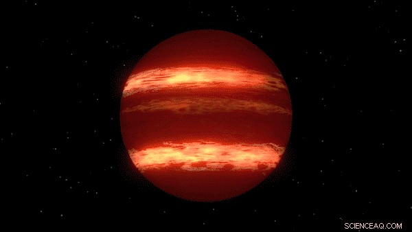 Scientists Measure Spin Rates of Candidate Exoplanets and Brown Dwarfs