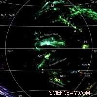 Detailed Astronomical Map Pinpoints Origin of High-Velocity Cosmic Gas
