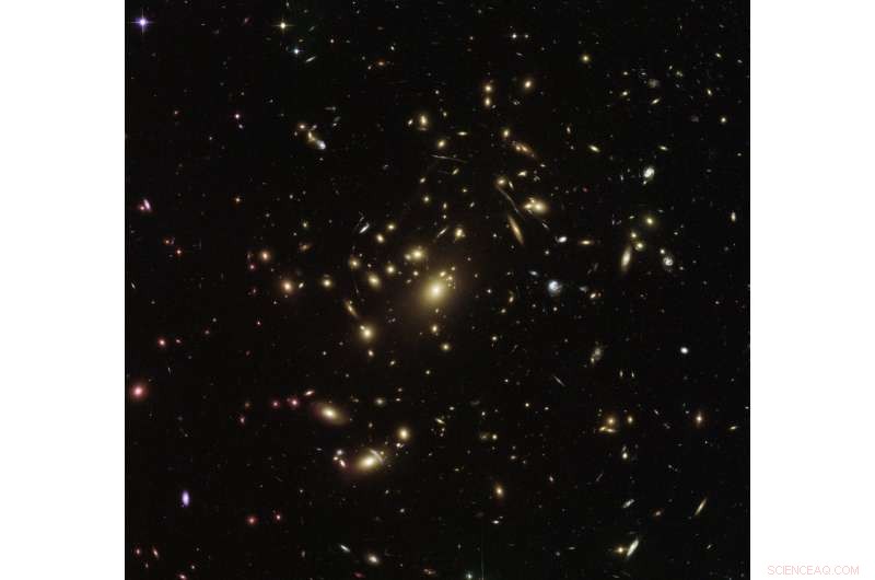 Hubble Telescope Reveals Space‑Time Warping in Galaxy Cluster Abell 2537