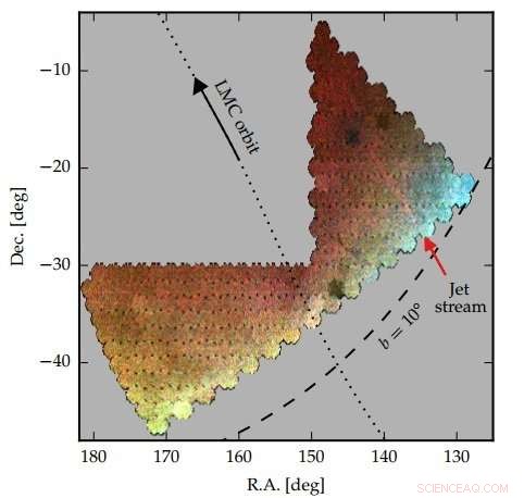 Astronomers Discover New Stellar Stream, Expanding Our Galactic Map