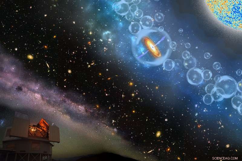 Scientists Capture First-Ever Image of a Supermassive Black Hole from the Infant Universe