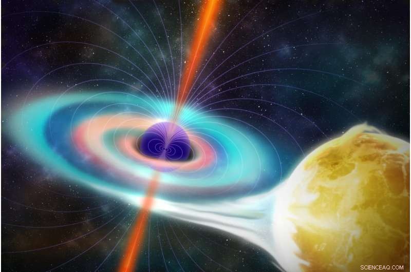 Black Hole Magnetism: Surprisingly Weak, Scientists Reveal