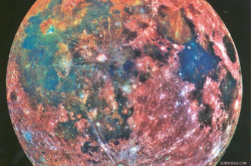 Historic NASA Lunar Image: The Moon in 1992