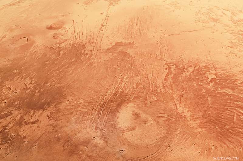 Revealing Mars from a New Perspective: An Upside-Down View