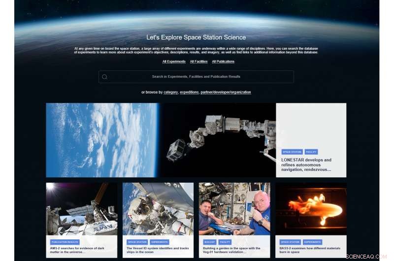 NASA Launches Phase One of Space Station Research Explorer