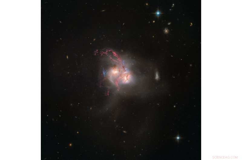 NGC 5256: Final Stages of a Galactic Collision